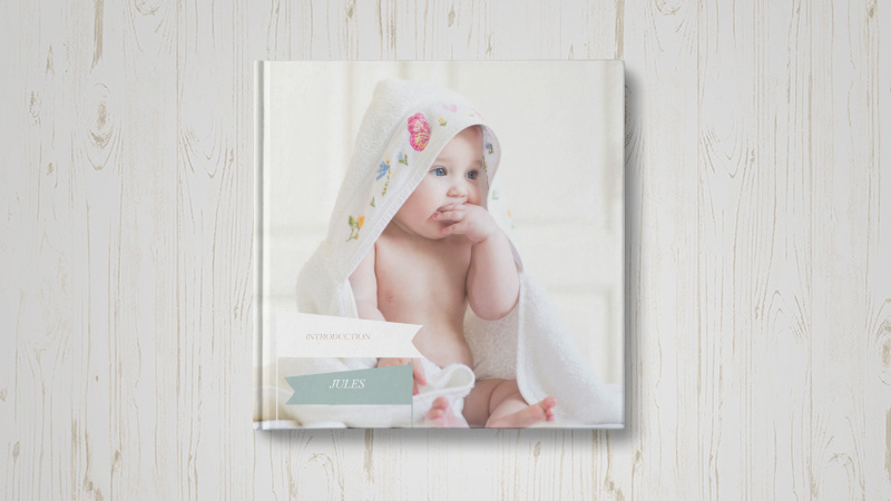 Petit livre photo carré (21 x 21 cm)