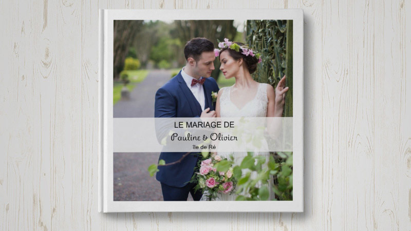 Grand livre photo carré (30 x 30 cm)