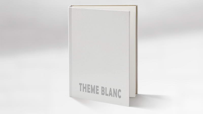 Album photo blanc