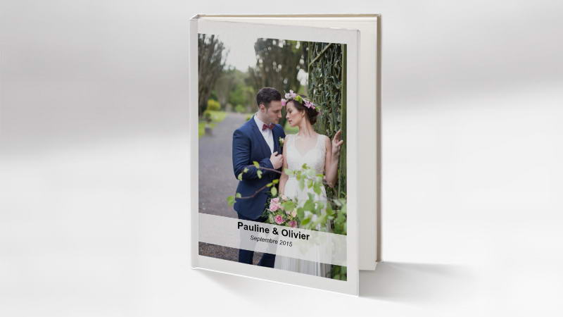 Album photo mariage luxe