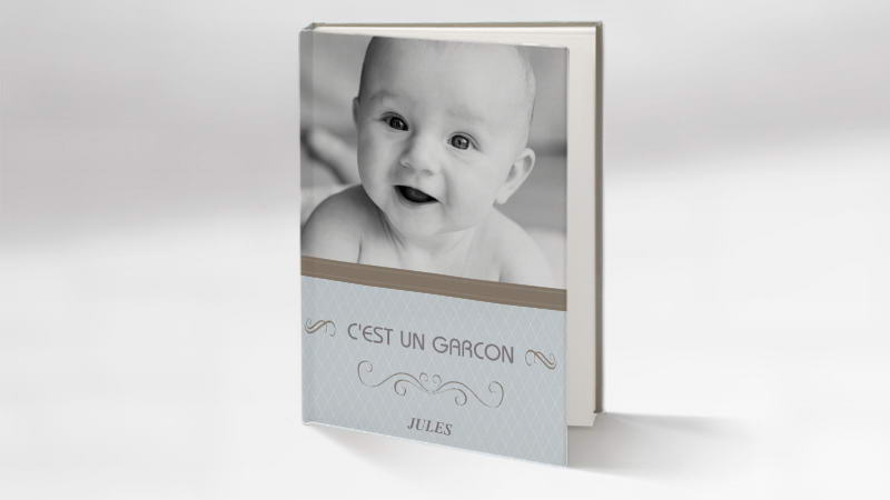 Album photo naissance garçon
