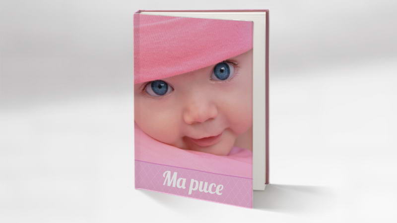 Album photo bébé fille