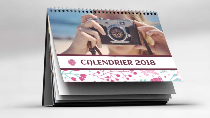 Calendrier perpétuel personnalisé avec photo
