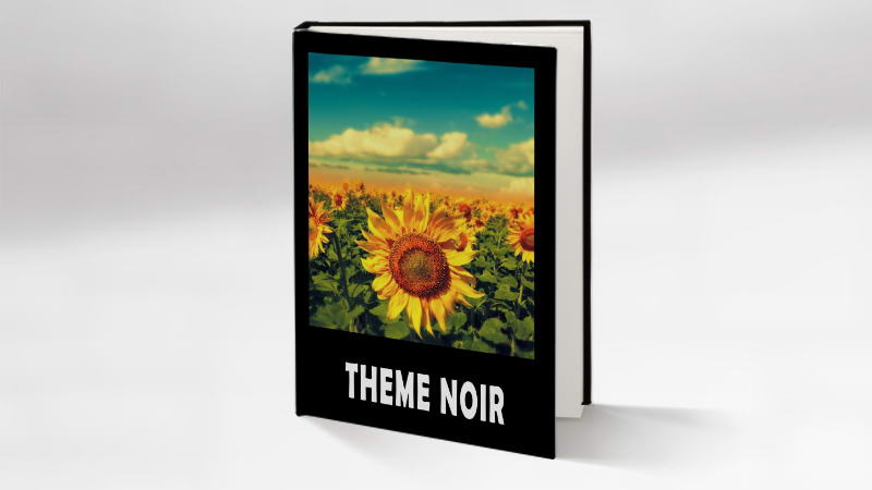Album photo noir