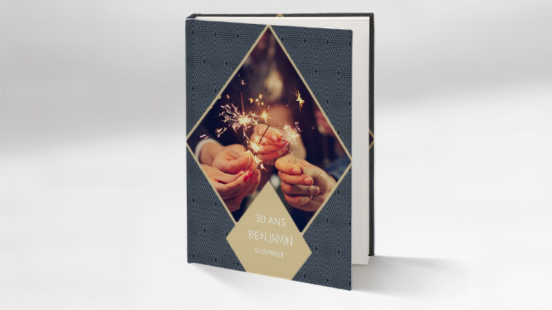 Album photo anniversaire homme