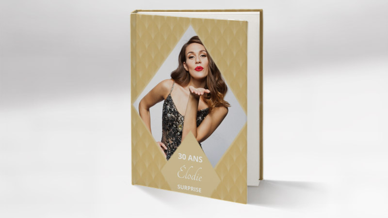 Album photo anniversaire femme