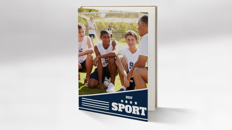 Album photo sport d'équipe